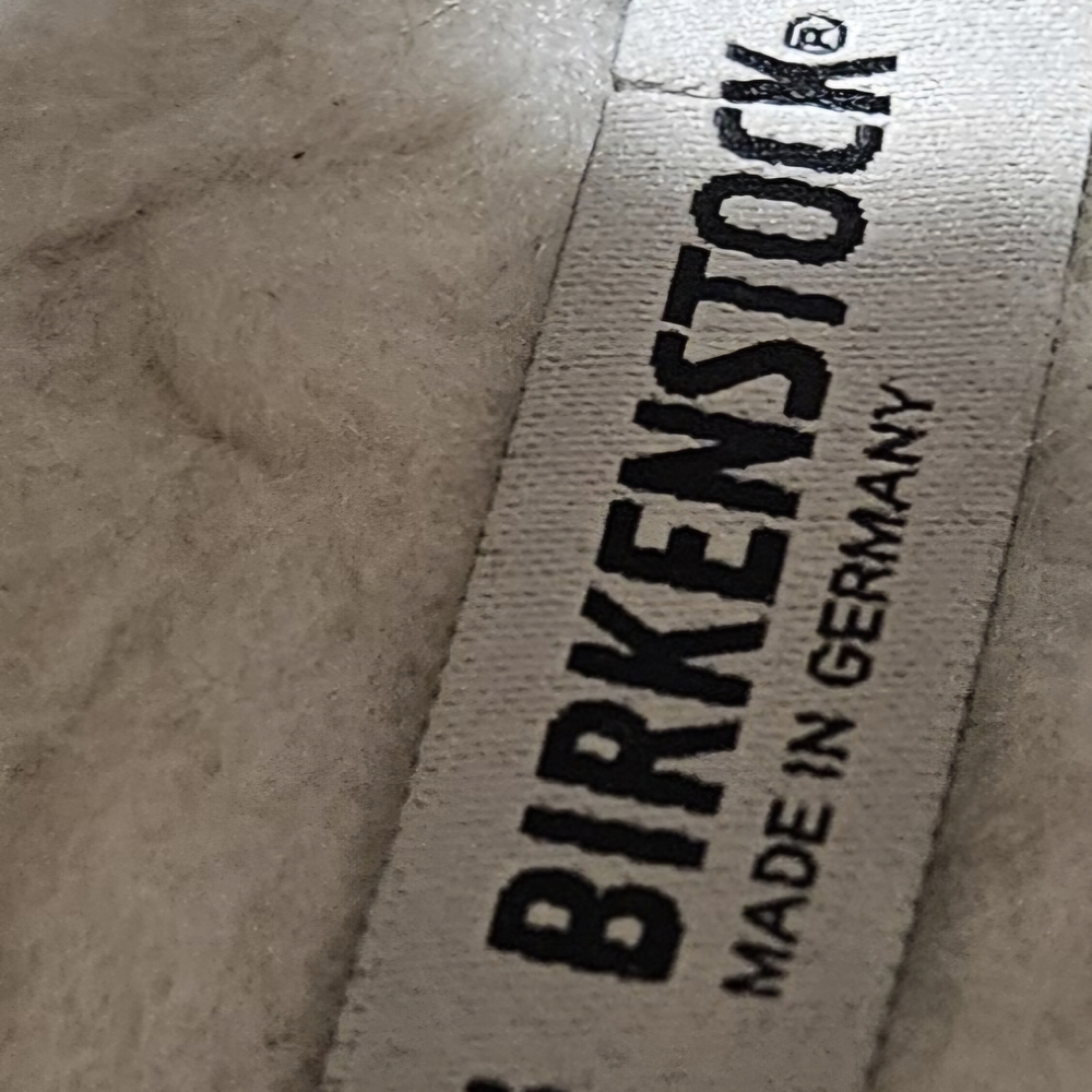 Birkenstock Women's Brown Shearling Slippers Sz 40 - Picture 4 of 16